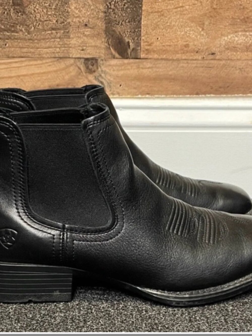 Ariat slip in ankle boots